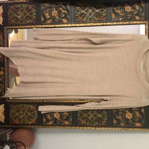 Long sleeve T-shirt dress